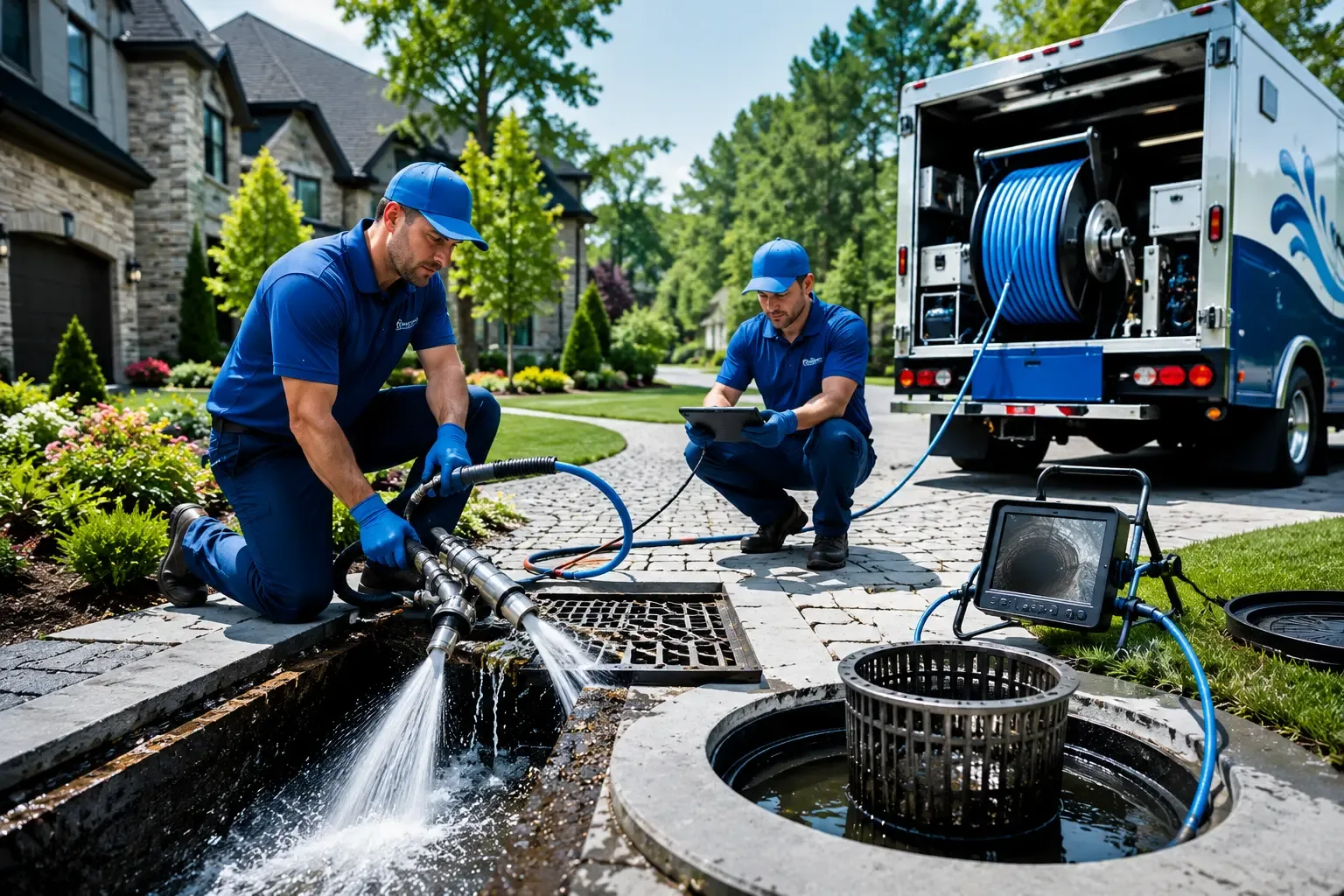 Local outdoor drain cleaning professionals in Oakdale, CT